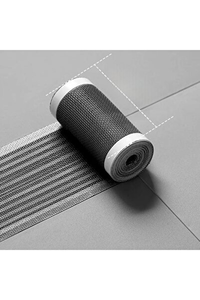 Choice 12cm Light Grey 1 Roll 5m/196.85in Disposable Cuttable Bathroom Floor ...