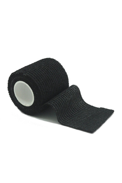 Choice 5cmx4.8m Black 6/1pcs Colorful Athletic Wrap Tape Self Adhesive Elasti...
