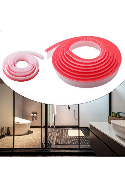 Choice9 Transparent 300cm 100/200/300cm Silicone Bathroom Water Barrier Showe...