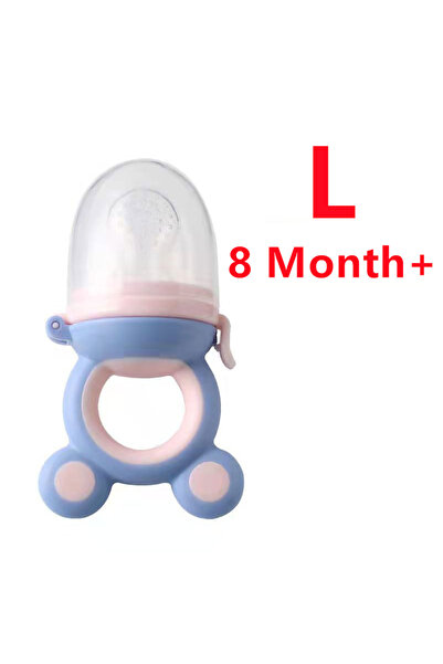 Choice11 TD1208B-L Baby Teether Nipple Fruit Food Feeder For New BornSilicona...