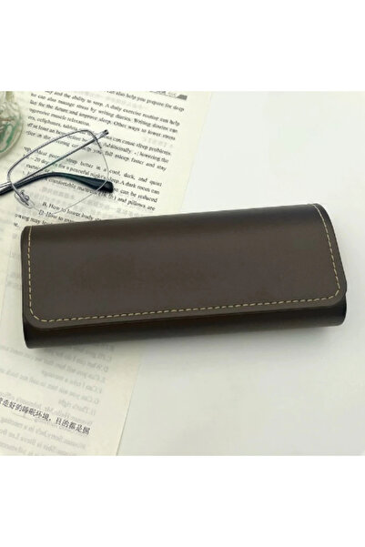 Choice Coffee Color Vintage Coffee Eyeglass Case - Lightweight Portable Glass...