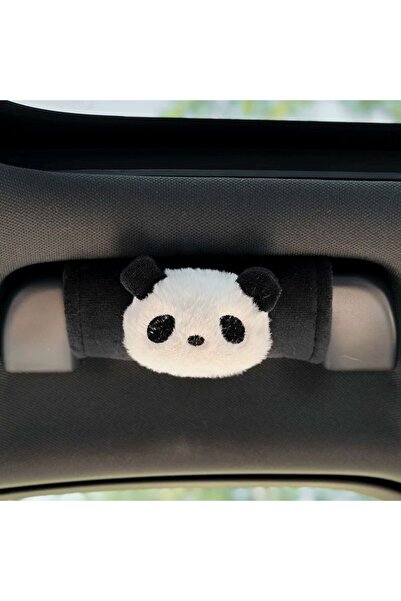 Choice A Cute Cartoon Rabbit Panda Car Roof Grab Handle Cover Universal All S...