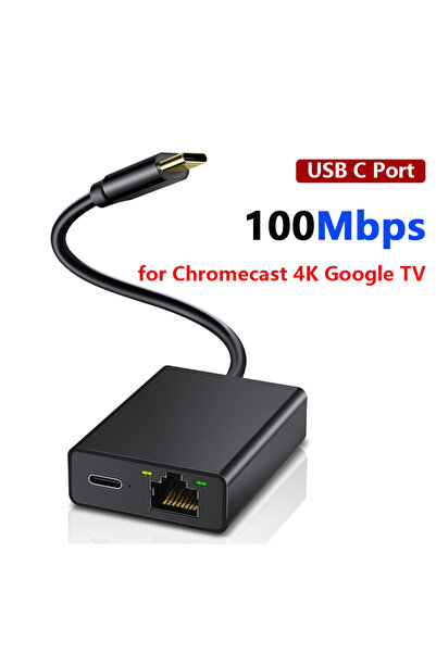 Choice 100Mbps Electop 1000Mbps USB C to Ethernet Adapter for Chromecast with...