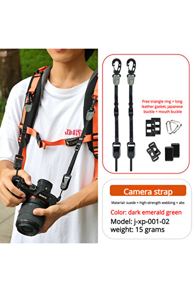 Choice7 J-XP-001-02 Pressure Reducing DSLR Adapter Backpack Strap Suitable fo...