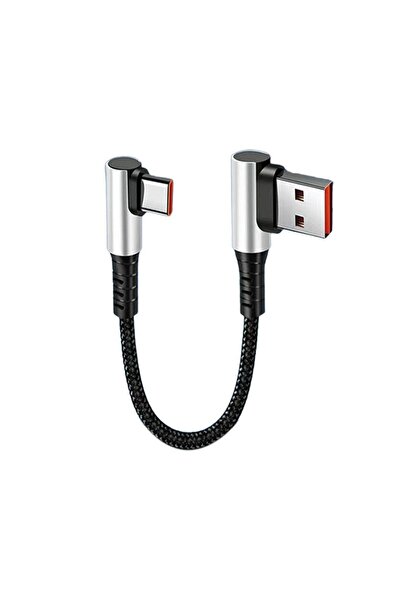 choice2 A Right Angle USB C Cable 0.25m USB C TO USBC/USB TO USB C Fast Charg...