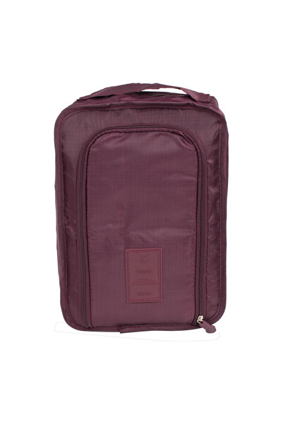 Choice7 WINE High Quality Portable Travel Shoe Bag Underwear Clothes Bags Sho...