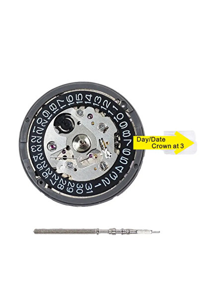 Choice Black at 3 Japan Original Nh35 Movement Crown At 3.8 3 6 Nh35A With Bl...
