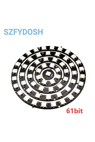 Choice3 فوانيس دائرية مدمجة بمحرك LED RGB WS2812 5050 1/3/4/7/8/12/24/32/40/6...