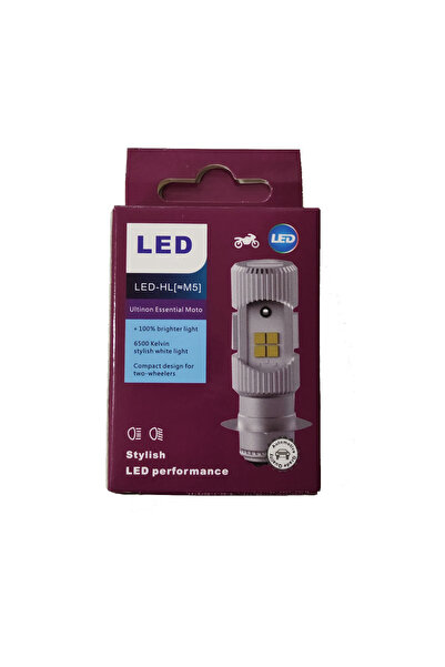 Choice G00006 Motorcycle LED Headlight Bulbs T19/1Leg- Beterry Operated