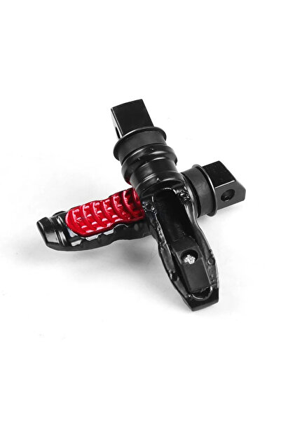 Choice1 red 1pair Universal Motorcycle Rear Passenger Foot Pegs Pedals Footre...