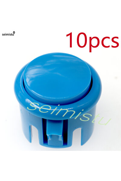 Choice 10pcs-30mm--blue 10pcs Arcade Push Button, Sanwa Hitachi Controller, N...