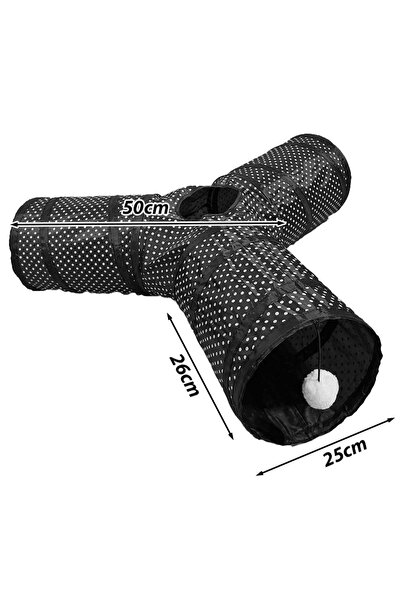 Choice As shown Y shape CAWAYI KENNEL Pet Cat Tunnel S-shape Collapsible Hole...
