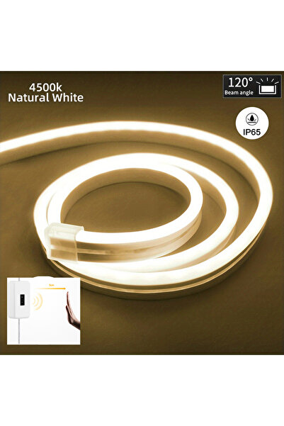 Choice Natural White 1m Neon LED Light Strip 5V USB Smart Gesture Sensor Dimm...