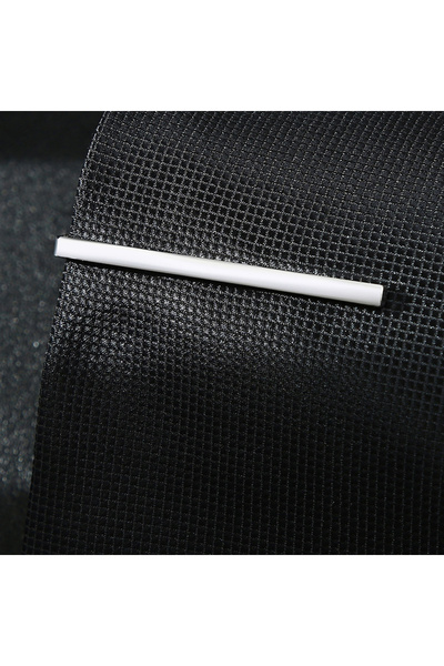 Choice3 A2 Simple Fashion Tie Clips Men'S Metal Necktie Daily Business Weddin...