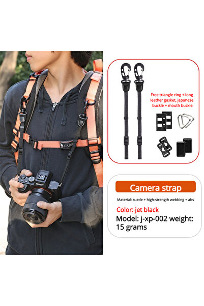Choice3 J-XP-002 Pressure Reducing DSLR Adapter Backpack Strap Suitable for C...