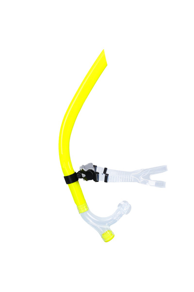 Choice1 Adult-Yellow Swim Training Snorkel Center-Mount Front ComfortableMoun...