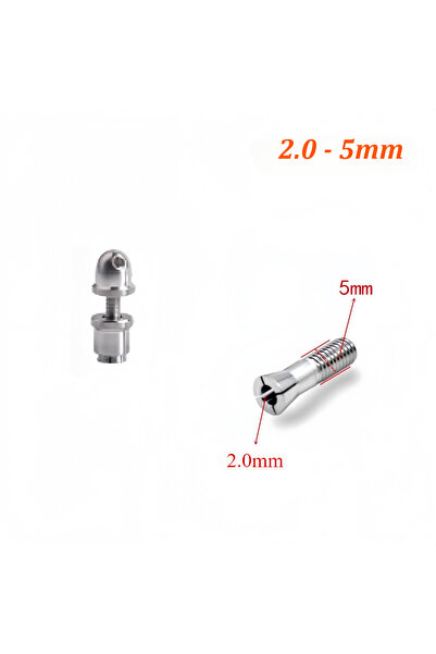 Choice 1pcs 2.0-5mm 2mm/3mm/3.17mm/4mm/5mm/6mm Aluminum Bullet Propeller Adap...