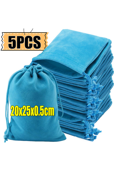 Choice L -5pcs S/L Protect Bag Portable Fishing Tackle Accessories Drawstring...