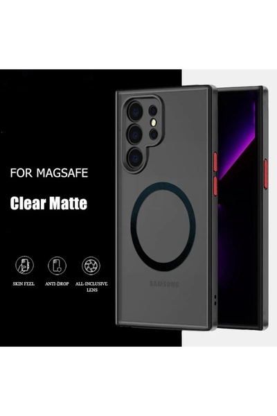 Choice10 S24 ULTRA black Magnetic Magsafe Phone Case For S25 S24 S23 S22 S21 ...