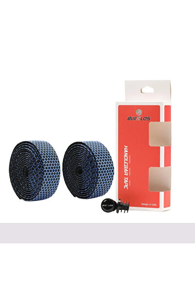 BUCKLOS Blue Bike Tapes Road Cycling Bicycle Hanndlebar Cover Speed Anti-slip...