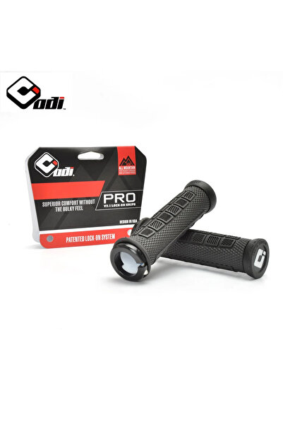 Choice PRO-Black ODI Lock-On Bicycle Handlebar Grips Durable Aluminum Alloy w...
