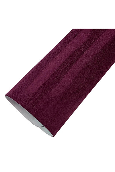 Choice 30x140cm wine red Car Interior Modification Stickers High-quality Sued...