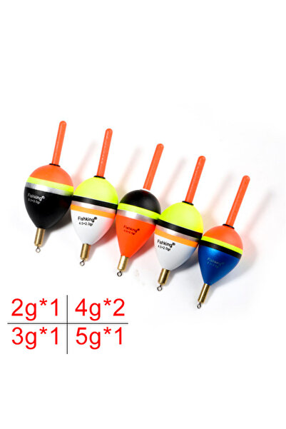 Choice mix-5pcs NGB 5pcs Mix Fishing Float Bobbers 2g/3g/4g/5g Slip Barguzins...