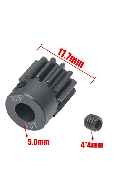 Choice1 32P 13T AJRC 32P M0.8 5mm 13T 14T 15T 16T 17T 18T 19T 20T 21T Black s...