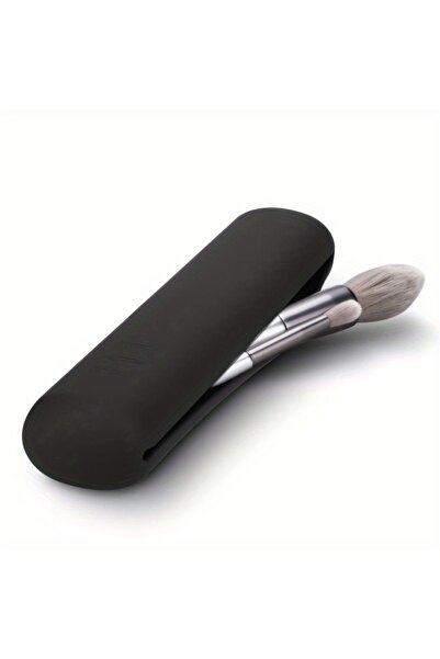 Choice Blakc Travel Makeup Brush Holder,Silicon Trendy And Portable Cosmetic ...