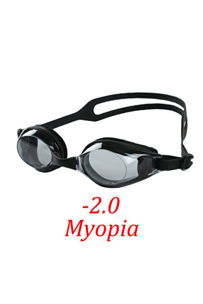 Choice Black MYOPIA -2.0 Myopia Swim Goggles Men Women Child Swimming Pool Ey...