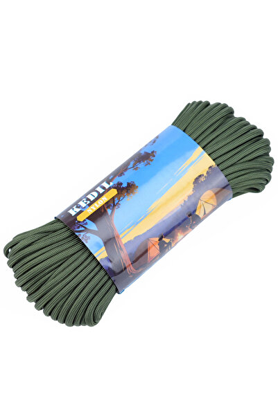 Choice 15m-50ft Army green Nylon 9 Core 750lb Paracord Rope 15/31m Dia 4mm Mi...