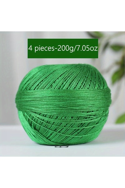 Choice 03 1PC Premium Mercerized Silk Lace Yarn Bundle-Soft, Durable, Vibrant...