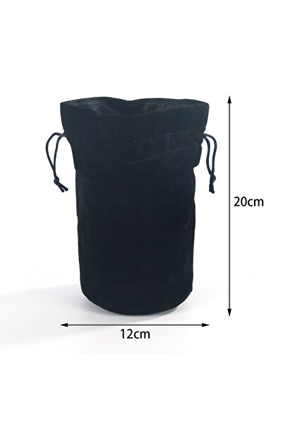 Choice L black Dice Bag Dice Holder Role Game High Quality Velvet Drawstring ...