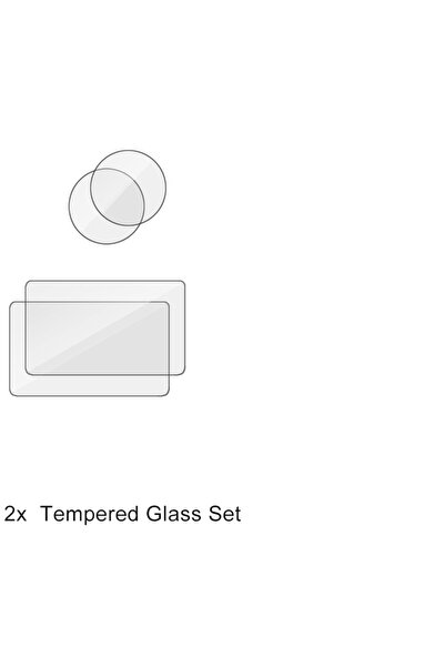 choice2 Set 4 For DJI Osmo Nano Screen Protector Tempered Glass Film Lens Cov...