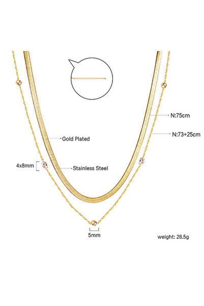 choice2 WA100302G LUXUSTEEL Bohemian White Beads Belly Chains for Women Waist...