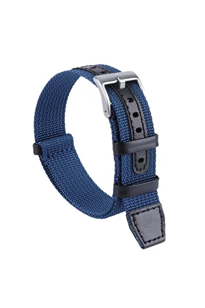 Choice9 20mm Clasp A-blue Green Black Grey 20mm 22mm Nylon Leather Strap for ...
