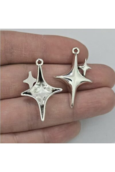 Choice b-10pcs 10pcs Fashion Polaris Enamel Charms Beautiful Romantic Star Pe...