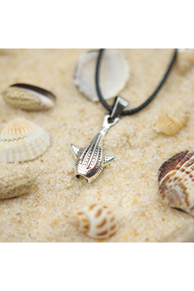 Choice Whale Shark Silver Noter New Sea Animal Shark Necklace For Men 60cm Hi...