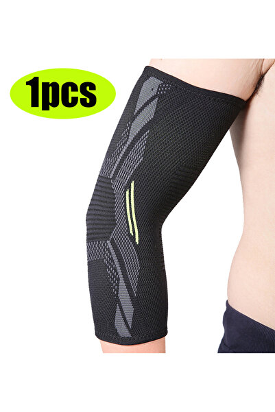 Choice3 S Black-1pc Elbow Support Elastic Gym Sport Elbow Protective Pad Abso...