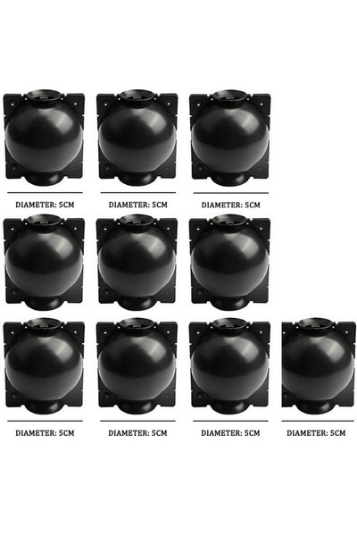 Choice 10pcs black 5cm Plant Rooting Ball High Pressure Graft Breeding Case N...