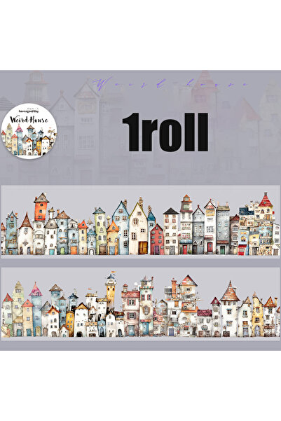 choice2 S26668-2 شريط تزيين المنزل من سلسلة Mr.Paper kawaii Wacky House، دليل...