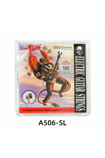 Choice A506-SL Alice 1 Set A506 Electric Guitar Strings Steel Core Nickel Pla...