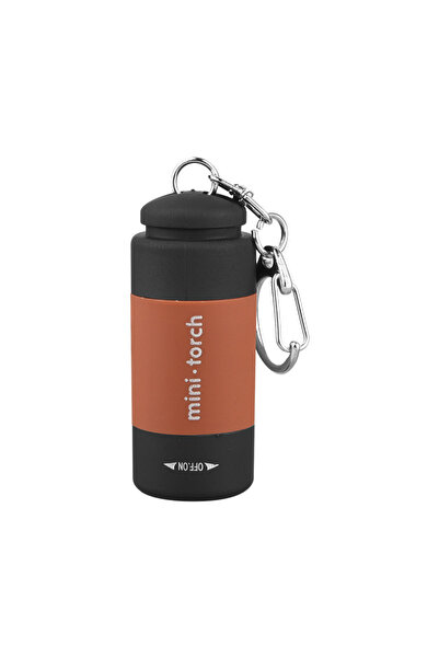 Choice14 brown Pocket Keychain Flashlight Waterproof Outdoor Hiking Camping M...