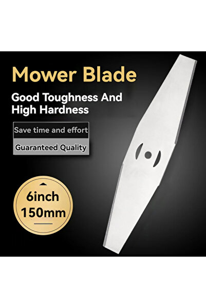 Choice7 6PCS Lawn Mower Blade 150mm Metal Grass Trimmer Head Replacement Saw ...