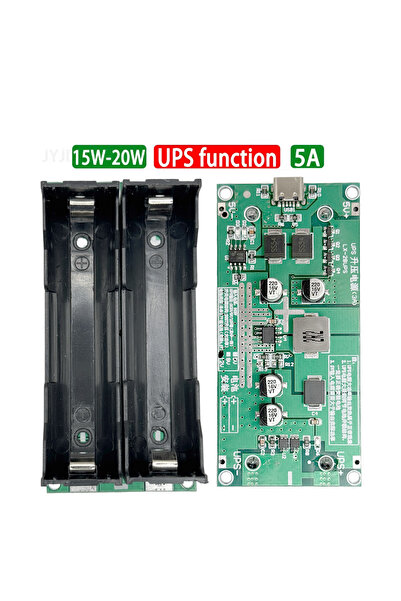 choice2 12V Type-C 15W 3A 18650 Lithium Battery Charger Module DC-DC Step Up ...