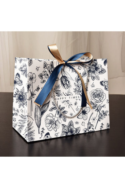 Choice1 18x16x10cm 1 New Gift Bags Mother's Day Gift Wrapping Bags Floral Pap...