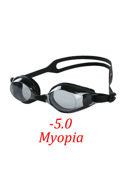 Choice Black MYOPIA -5.0 Myopia Swim Goggles Men Women Child Swimming Pool Ey...