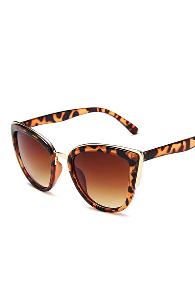 Choice As Picture 2-Leopard Retro Cateye Sunglasses for Women Polarized Vinta...