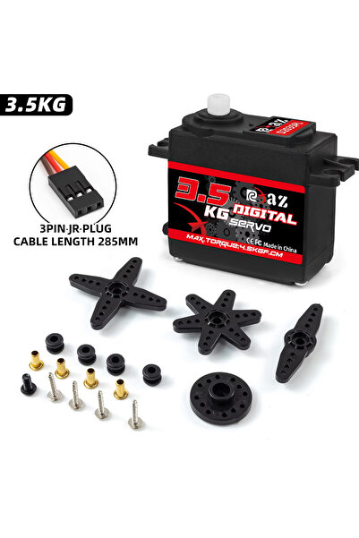 Choice 3.5kg 180 Angle RCXAZ Digital Servo Rotation 180° Metal Gear Servo 3.5...