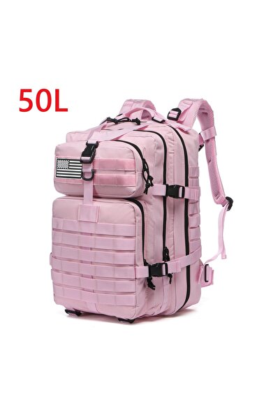 Choice 50L (Pink) 25L/50L 1000D Nylon Waterproof Trekking Fishing Hunting Bag...